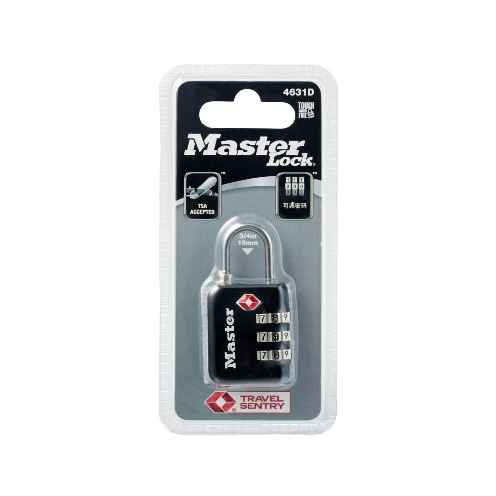 Masterlock Tsa Combination Padlock 30ml - 1 Each