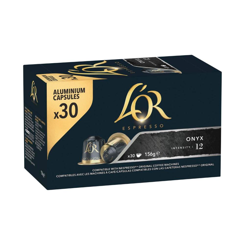L'Or Espresso Onyx Intensity 12 Coffee Capsules - 30 Pack