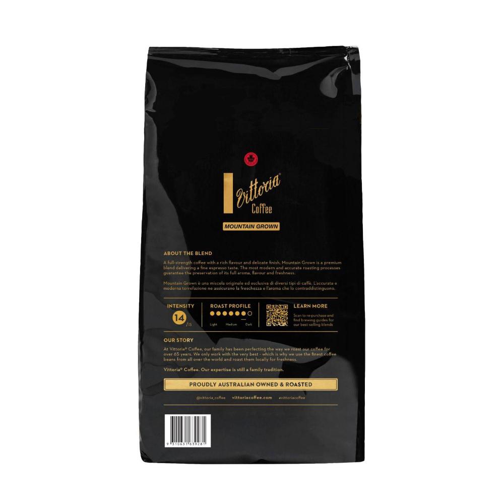 Vittoria Mountain Grown Beans - 500g