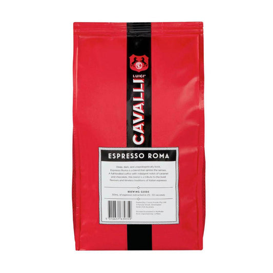 Luigi Cavalli Espresso Roma Coffee Beans - 500g