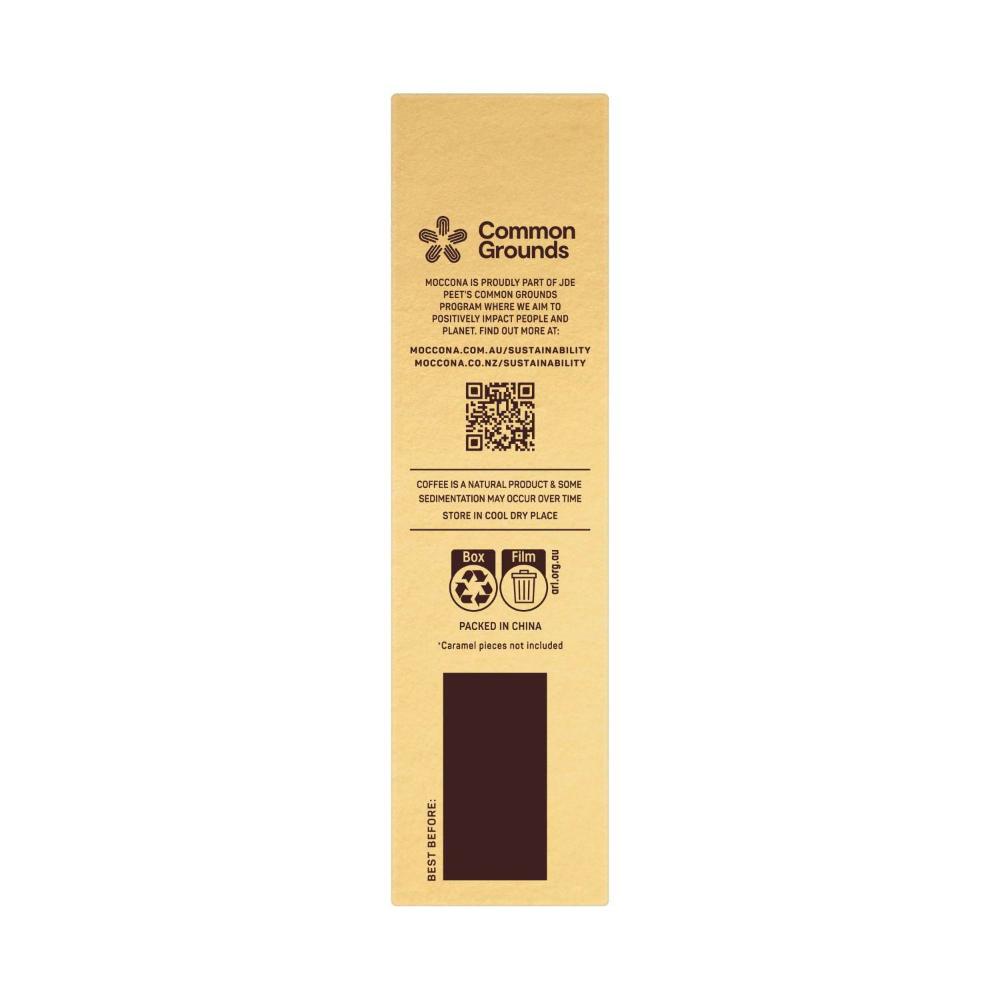 Moccona Espresso Caramel Concentrate Liquid Coffee Sachets - 8 Pack