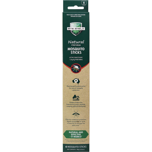 Bite Shield Mosquito Sticks 6 Pack