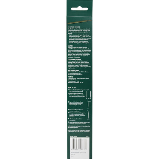 Bite Shield Mosquito Sticks 6 Pack