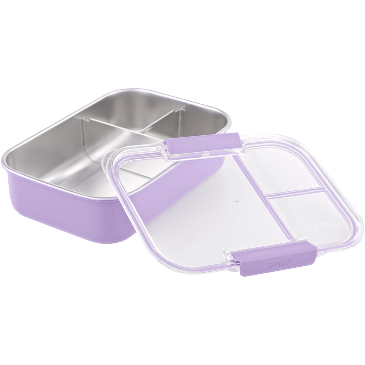 Smash Blue Stainless Steel Bento Box Assorted Each