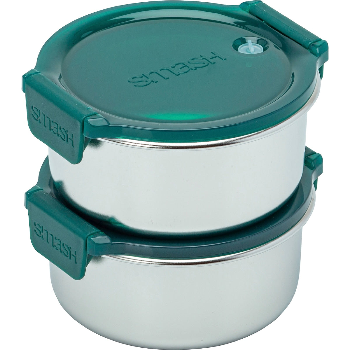 Smash Blue Stainless Steel Snack Pots Assorted 200ml 2 Pack