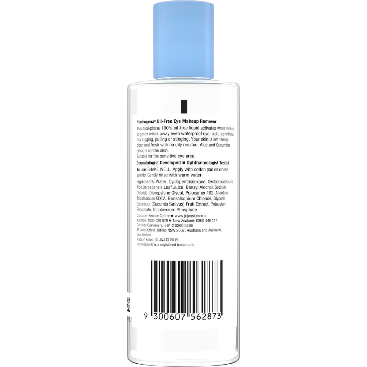 Neutrogena Oil Free Eye Make Up Remover 200ml