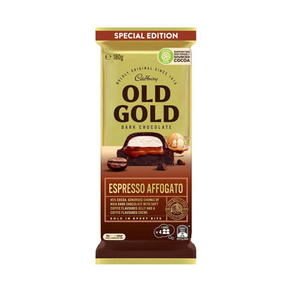 Cadbury Old Gold Affogato Chocolate Block - 180g