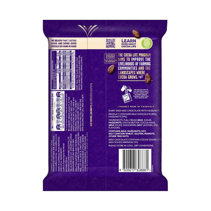 Cadbury Dairy Milk Hazelnut Block Chocolate Block - 340g