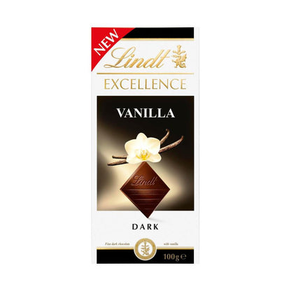 Lindt Excellence Vanilla Chocolate Block - 100g