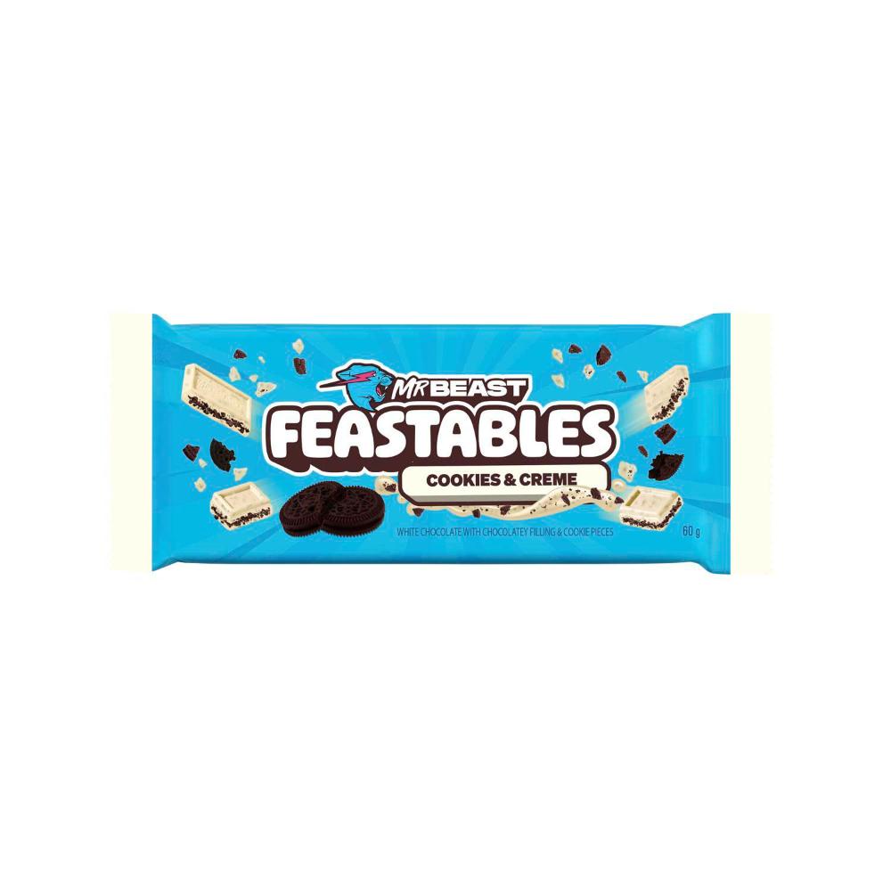 Mr. Beast Feastables Cookies And Cream - 60g