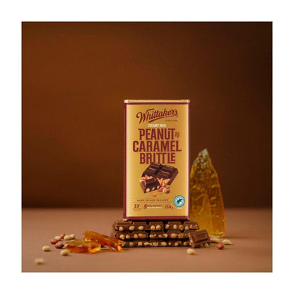 Whittaker's Peanut Caramel Brittle Chocolate Block - 250g