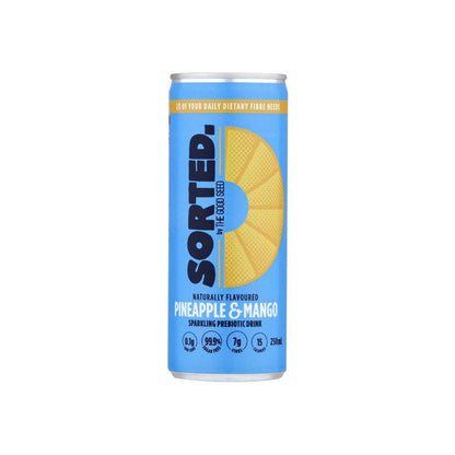 Sorted Prebiotic Fibre Drink Pineapple Mango - 250mL