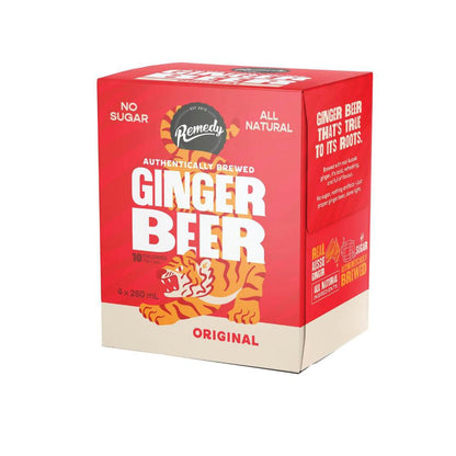 Remedy Ginger Beer 250ml - 4 Pack