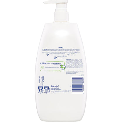 Nivea Rich Lather Passion Fruit & Manoi Oil Body Wash 1l
