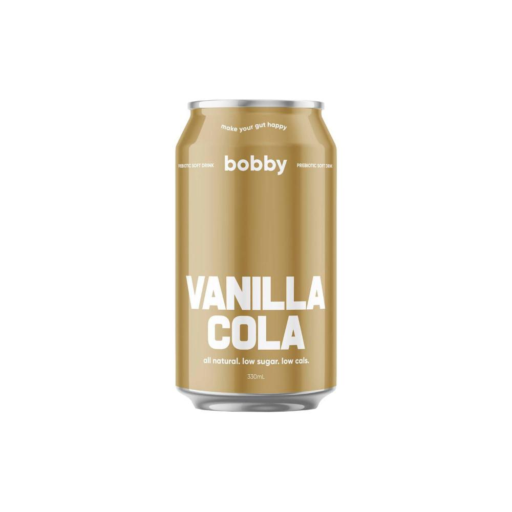 Bobby Prebiotic Soft Drink Vanilla Cola - 330mL