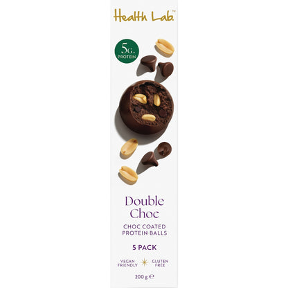 Health Lab Double Choc Protein Balls 5 Pack