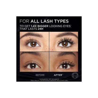 L'Oreal Paris Panorama All Night Black Mascara - 9.9mL