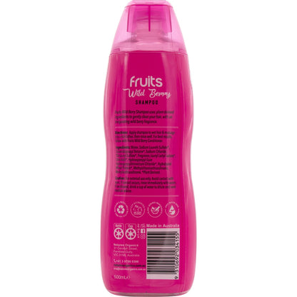 Natures Organics Fruits Shampoo Shine Wild Berry 500ml