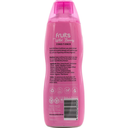 Natures Organics Fruits Conditioner Shine Wild Berry 500ml