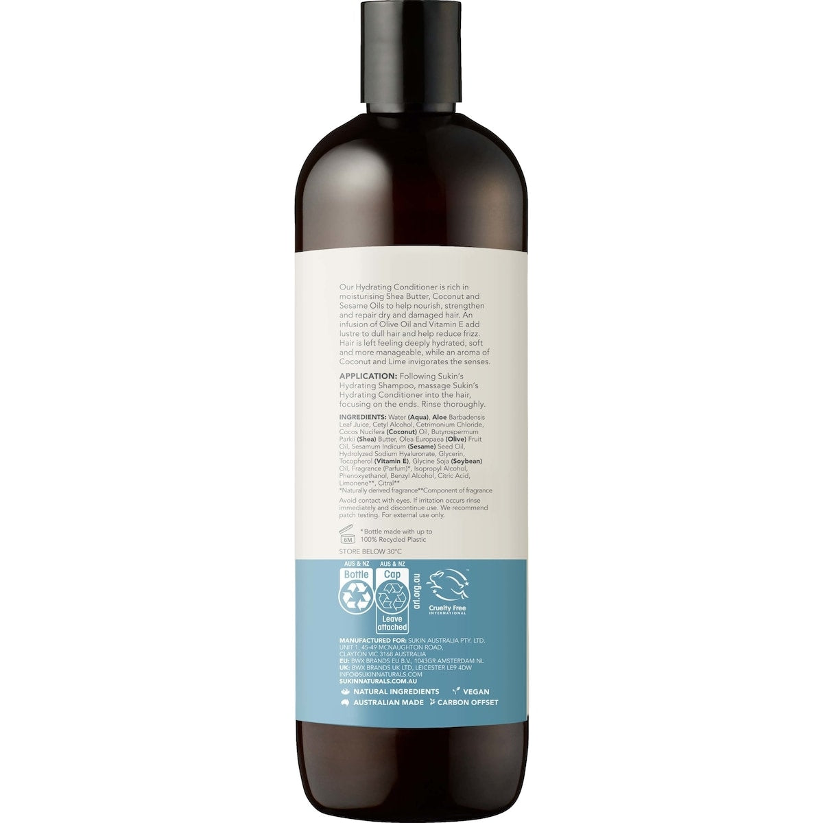 Sukin Hydrating Conditioner 500ml