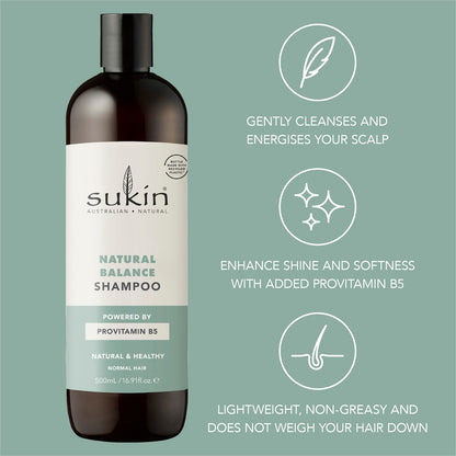 Sukin Natural Balance Shampoo 500ml