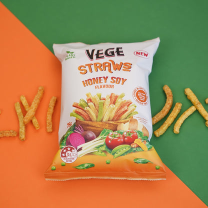 Vege Chips Straws Honey Soy 75g