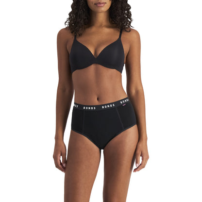 Bonds Bloody Comfy Brief Heavy 10 Period Care Reusable Underwear Each