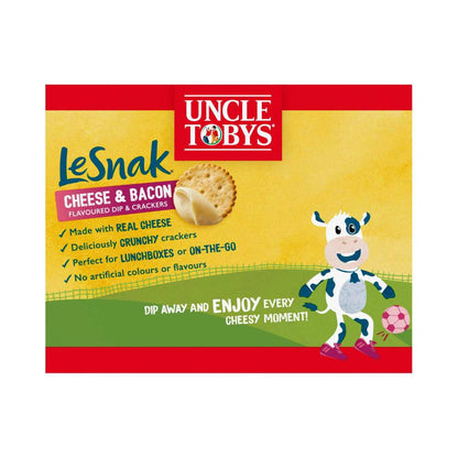 Une Tobys Le Snak Cheese & Bacon - 132g