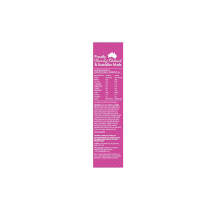 Mayver's Protein+ Bars Peanut Butter Milk Chocolate Nuts & Seeds 5 Pack - 200g
