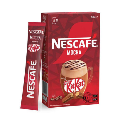 Nescafe Kitkat Mocha Coffee Sachets - 8 Pack