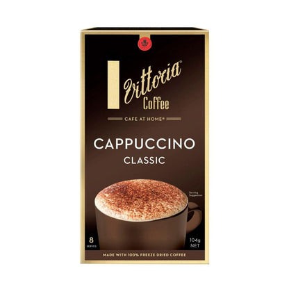 Vittoria Cappuccino Coffee Sachets - 8 Pack