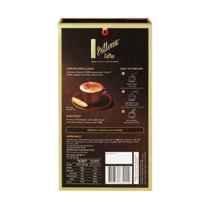 Vittoria Cappuccino Coffee Sachets - 8 Pack