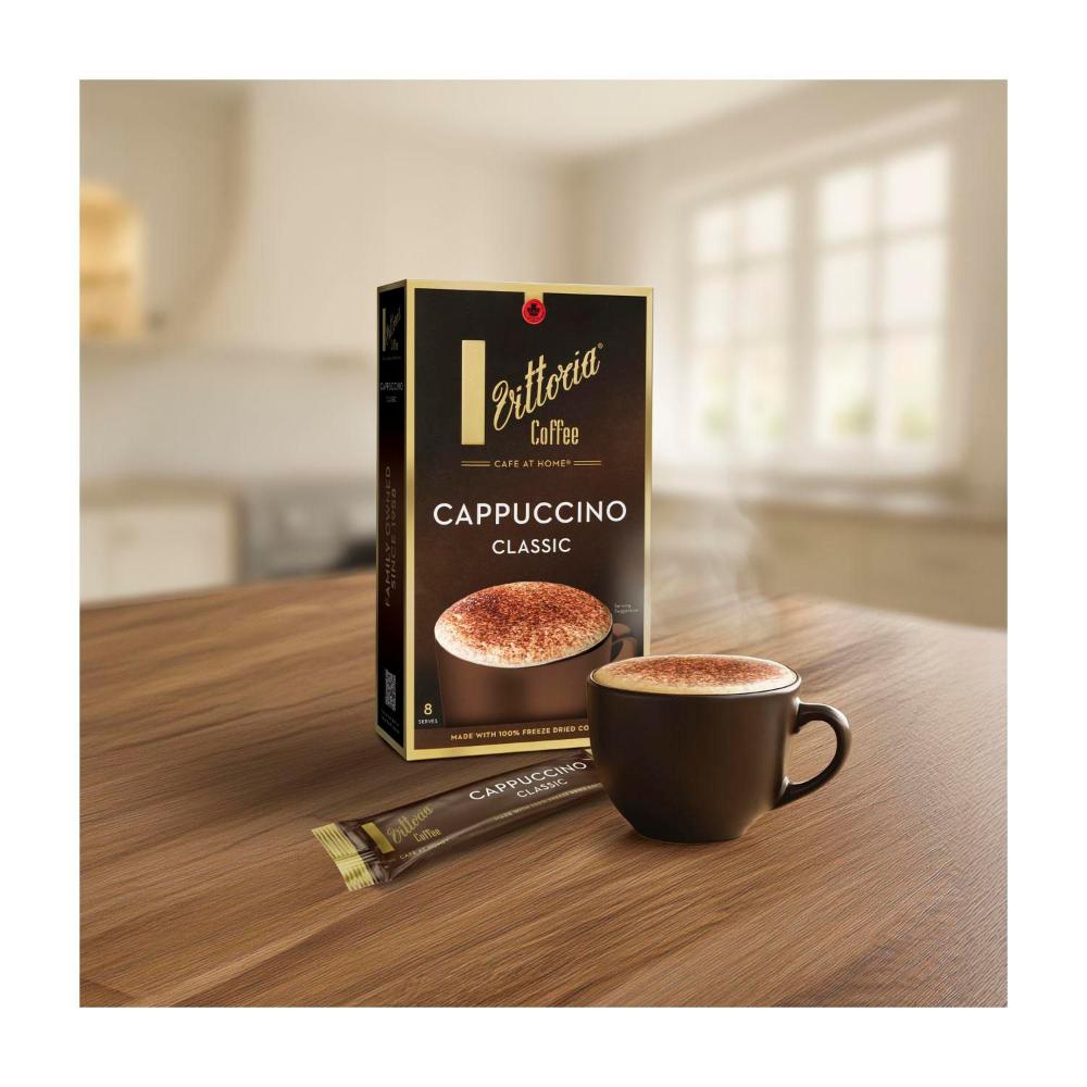 Vittoria Caramel Latte Coffee Sachets - 8 Pack