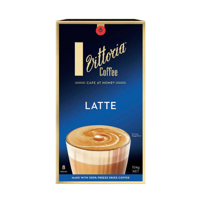 Vittoria Latte Coffee Sachets - 8 Pack