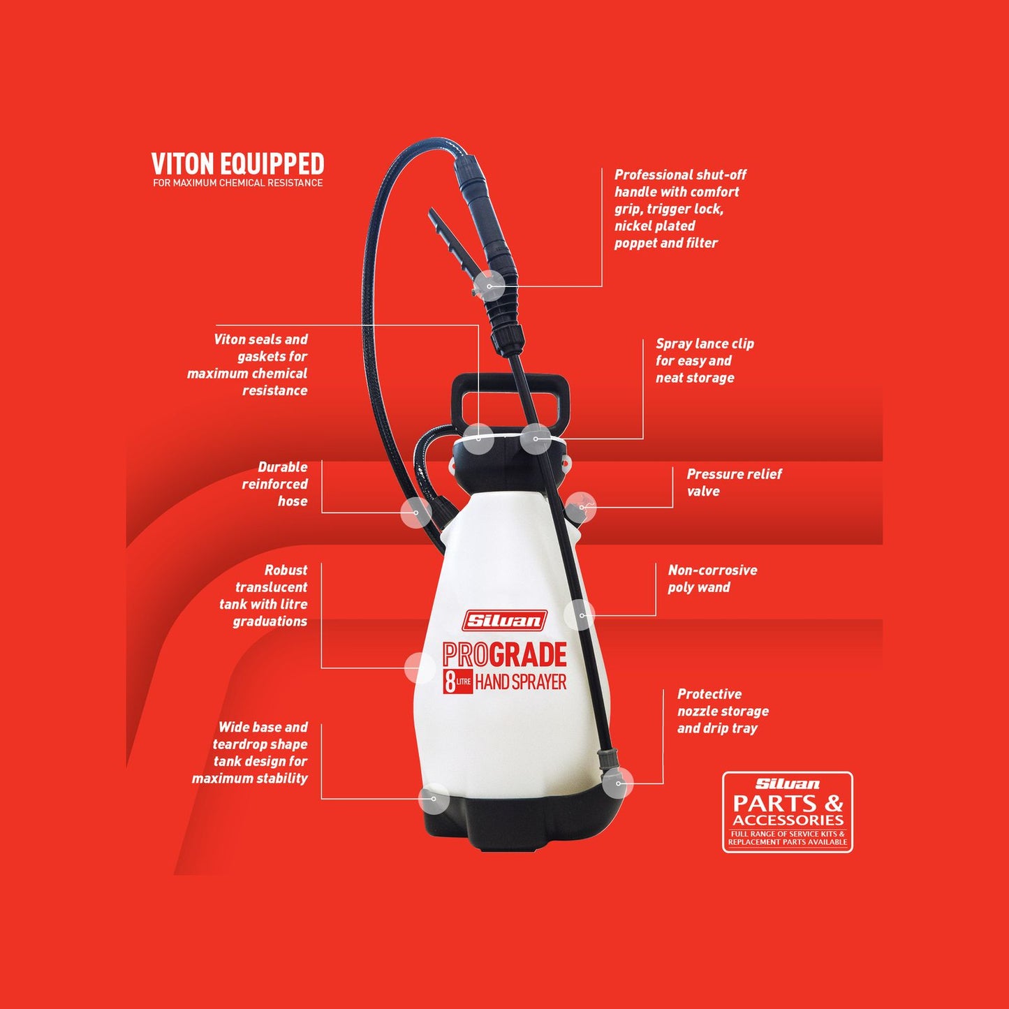 Silvan Hand Sprayer - 8L