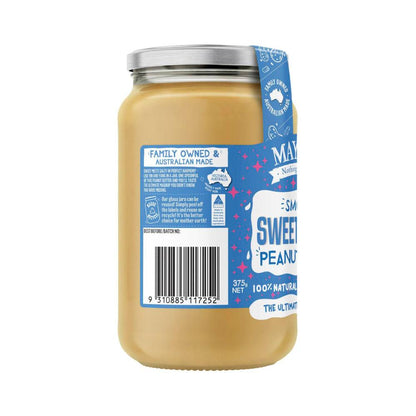 Mayver's Smooth Sweet & Salty Peanut Butter - 375g