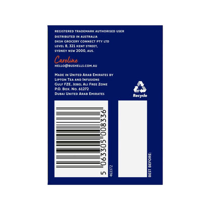 Bushells Blue Label Tea Bags Extra Strong - 50 Pack
