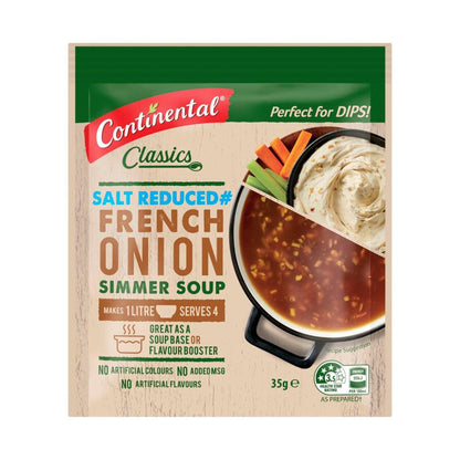 Continental French Onion Salt Reduced Soup Serves 4 - 35g