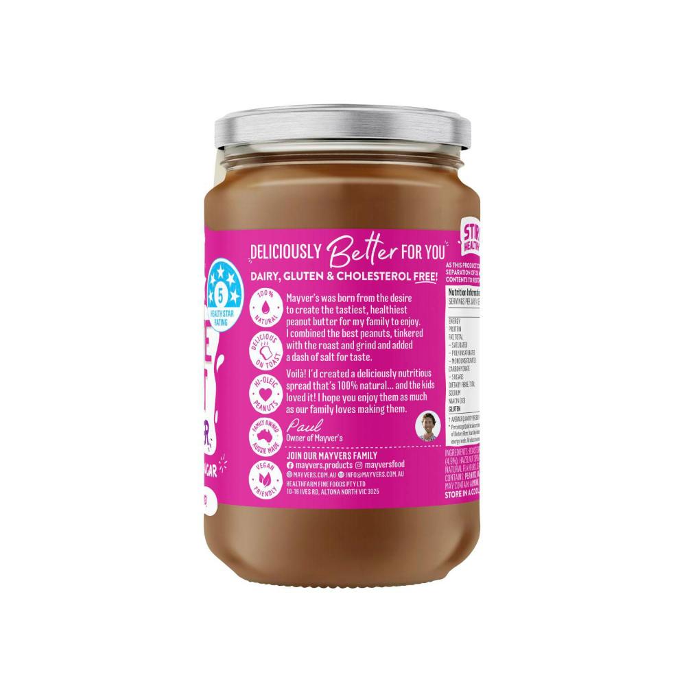 Mayver's Chocolate Hazelnut Peanut Butter - 280g