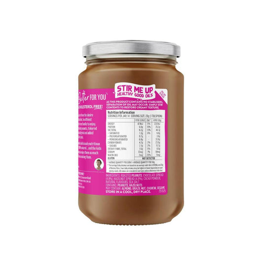 Mayver's Chocolate Hazelnut Peanut Butter - 280g