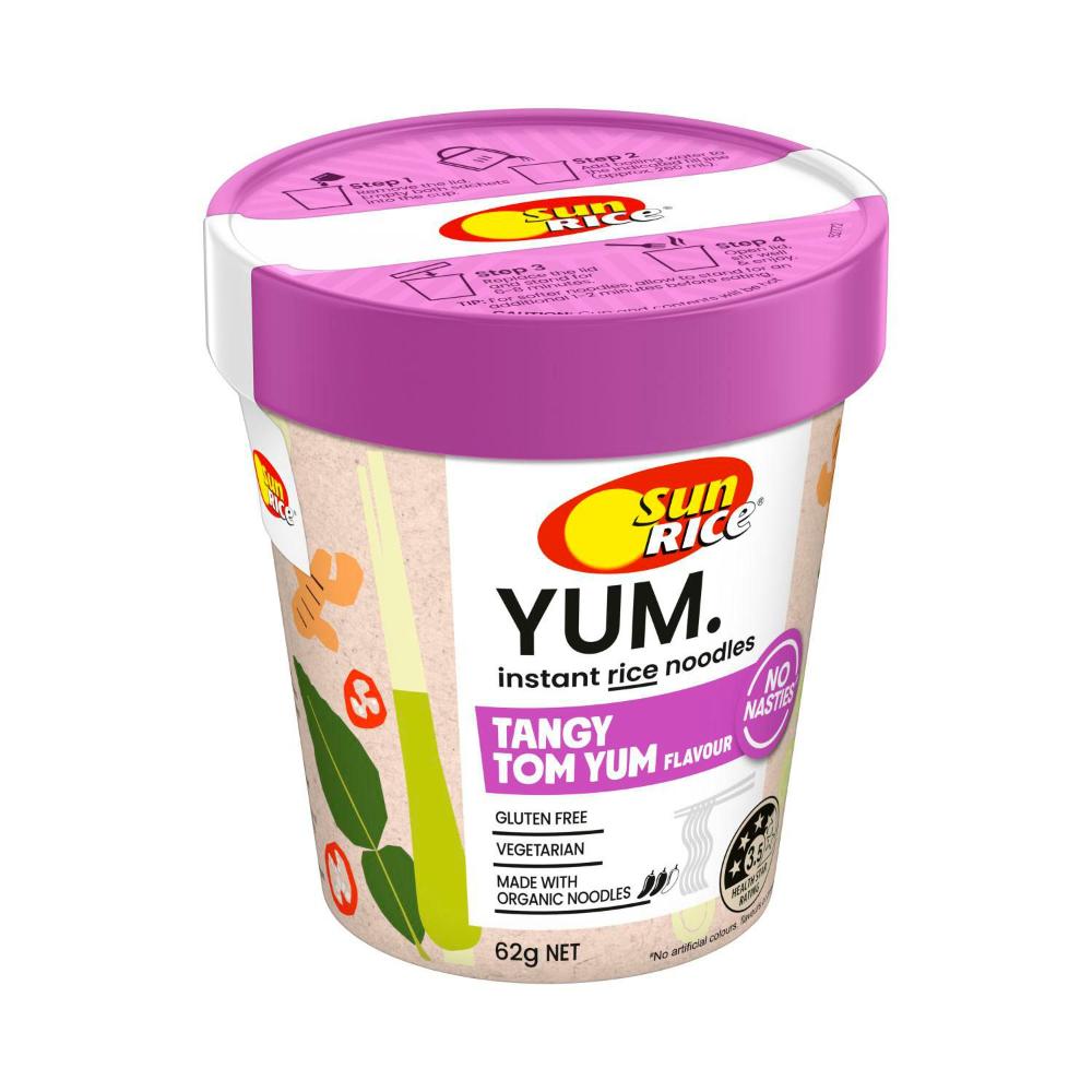 Sunrice Yum Tom Yum Instant Noodle - 62g