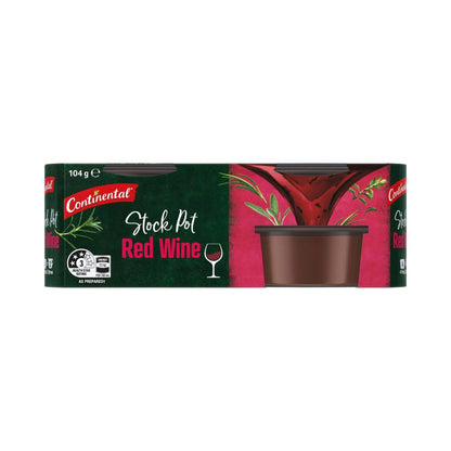 Continental Stock Pot Red Wine - 104g
