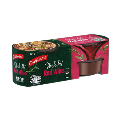 Continental Stock Pot Red Wine - 104g