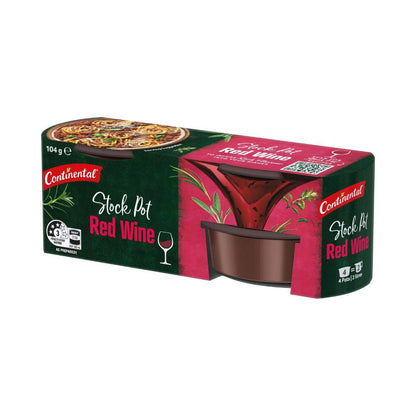 Continental Stock Pot Red Wine - 104g
