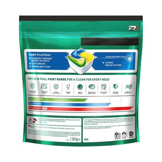Fairy Platinum Dishwashing Tablets - 105 Pack