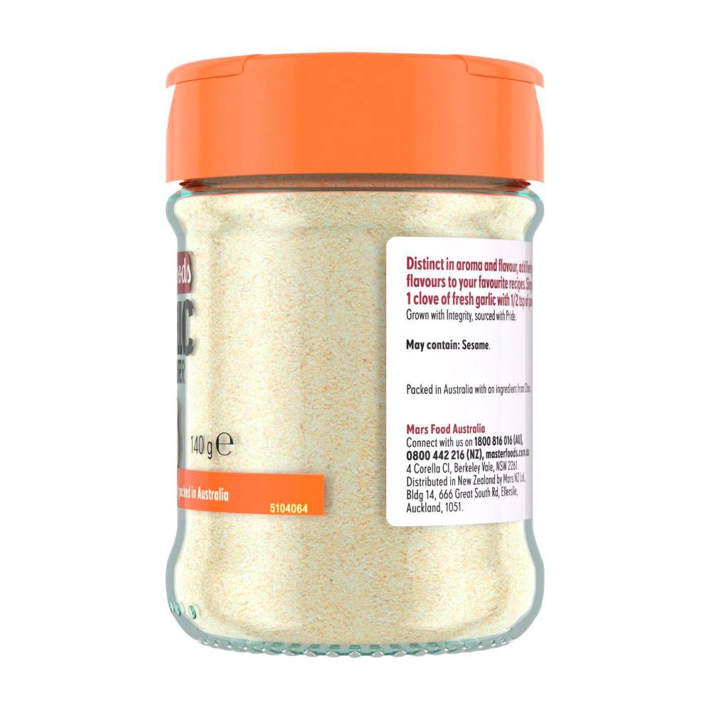 Masterfoods H&s Garlic Powder Jar - 140g