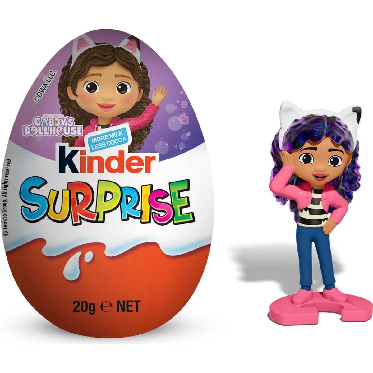 Kinder Surprise Chocolate Egg Pink 20g