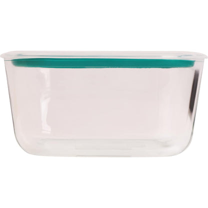 Decor Vent & Seal Glass Container Oblong 600ml Each