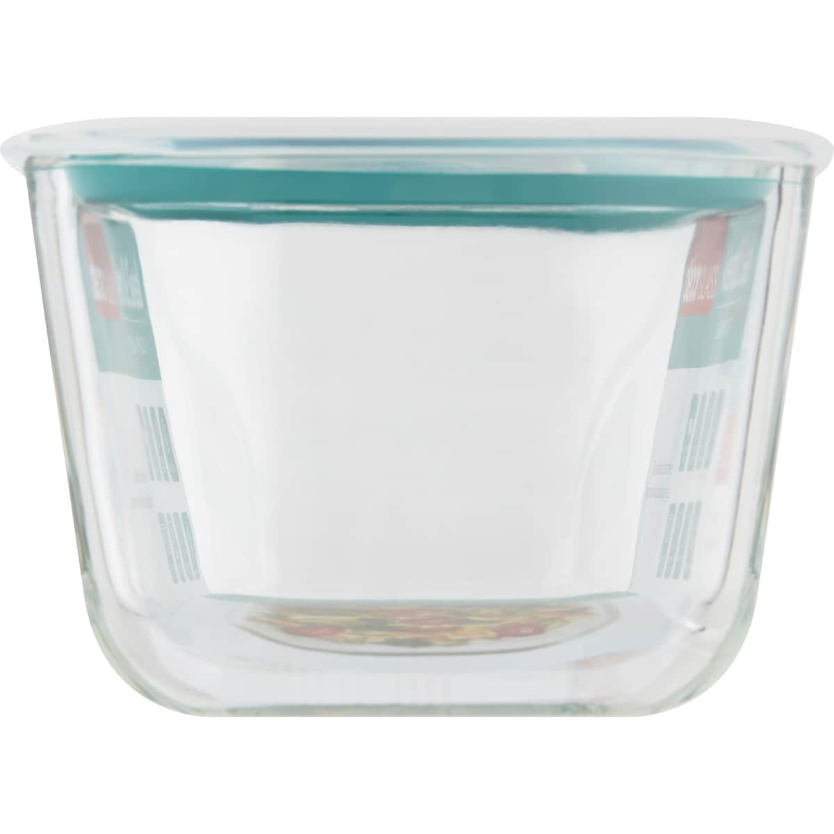 Decor Vent & Seal Glass Container Oblong 600ml Each