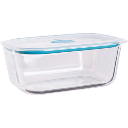 Decor Vent & Seal Glass Container Oblong 1l Each